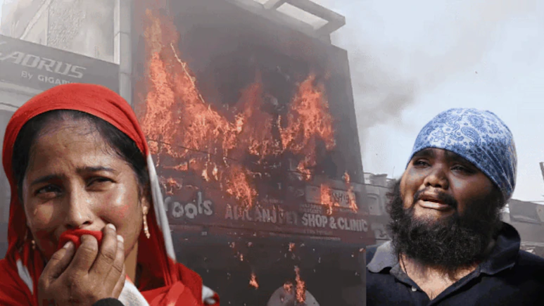 कोई खिड़की से कूदा, कोई बाथरूम में हुआ बंद… परिजनों ने बयां किया लखनऊ अग्निकांड का वो खौफनाक मंजर